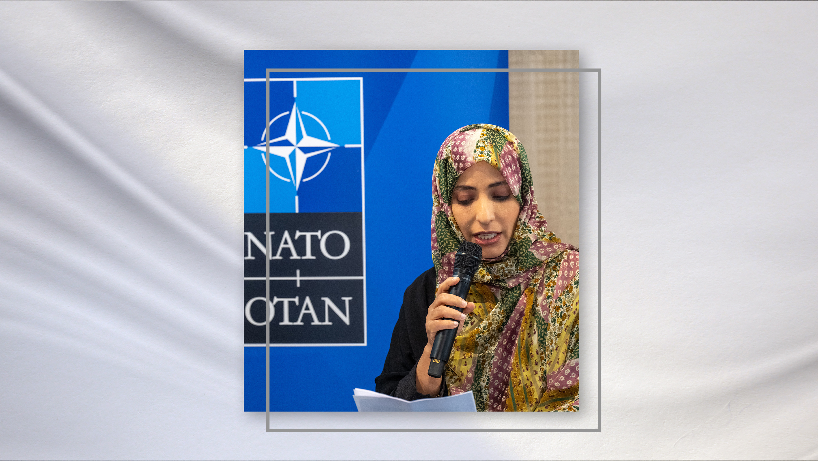 Brussel’s NATO-related Speech by Mrs. Tawakkol Karman 
